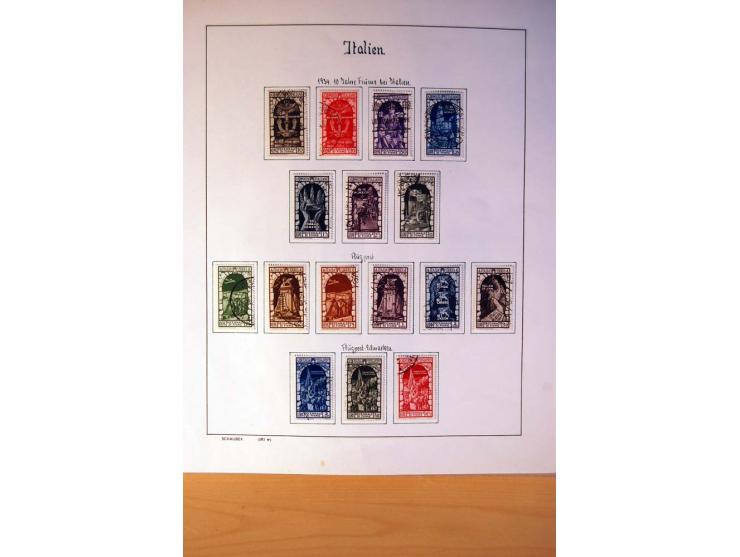 1861/1975, gestempelte, ungebrauchte und postfrische Sammlung mit vielen besseren Werten, dabei Mi.-Nr. 7, 153-56, 373-84, 38