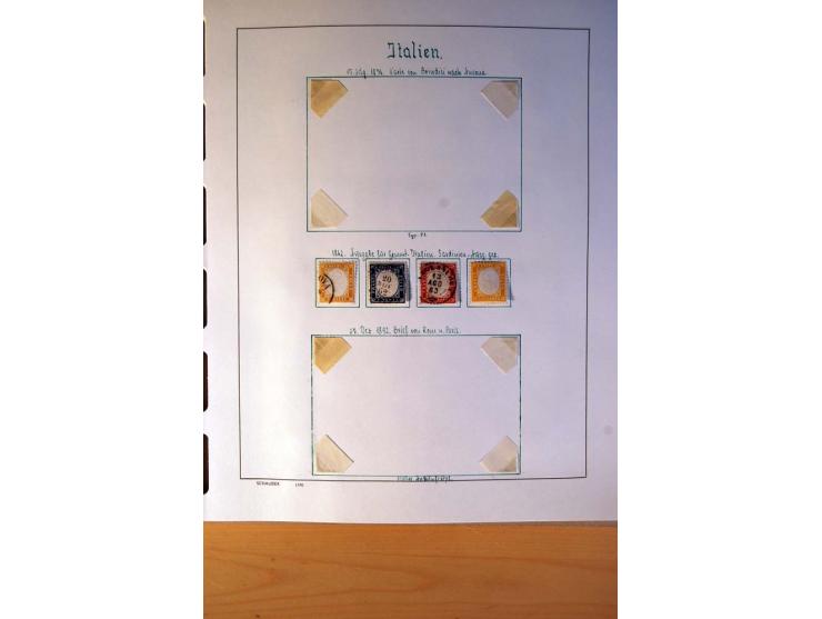1861/1975, gestempelte, ungebrauchte und postfrische Sammlung mit vielen besseren Werten, dabei Mi.-Nr. 7, 153-56, 373-84, 38