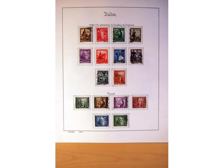 1861/1975, gestempelte, ungebrauchte und postfrische Sammlung mit vielen besseren Werten, dabei Mi.-Nr. 7, 153-56, 373-84, 38