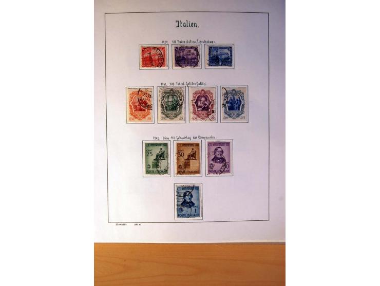 1861/1975, gestempelte, ungebrauchte und postfrische Sammlung mit vielen besseren Werten, dabei Mi.-Nr. 7, 153-56, 373-84, 38