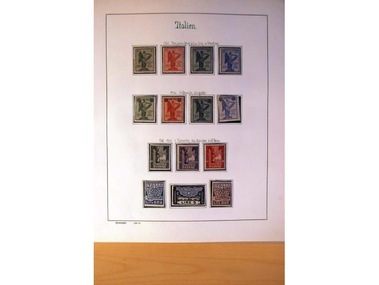 1861/1975, gestempelte, ungebrauchte und postfrische Sammlung mit vielen besseren Werten, dabei Mi.-Nr. 7, 153-56, 373-84, 38