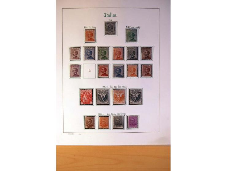 1861/1975, gestempelte, ungebrauchte und postfrische Sammlung mit vielen besseren Werten, dabei Mi.-Nr. 7, 153-56, 373-84, 38