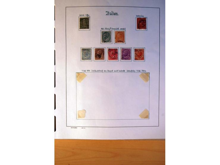 1861/1975, gestempelte, ungebrauchte und postfrische Sammlung mit vielen besseren Werten, dabei Mi.-Nr. 7, 153-56, 373-84, 38