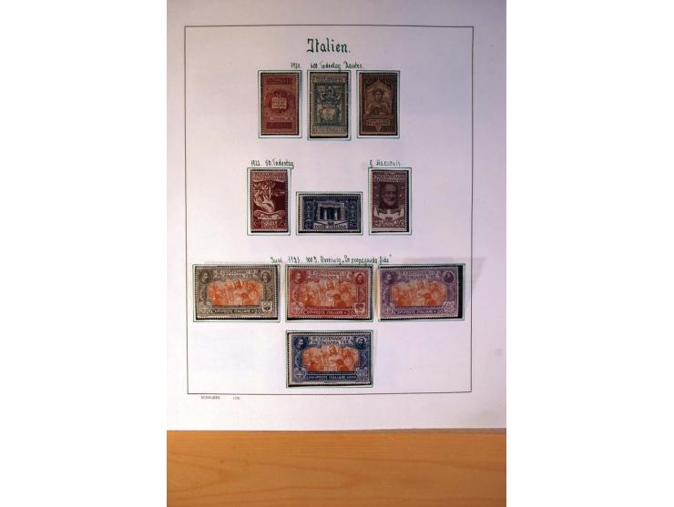 1861/1975, gestempelte, ungebrauchte und postfrische Sammlung mit vielen besseren Werten, dabei Mi.-Nr. 7, 153-56, 373-84, 38