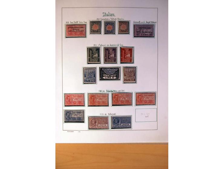 1861/1975, gestempelte, ungebrauchte und postfrische Sammlung mit vielen besseren Werten, dabei Mi.-Nr. 7, 153-56, 373-84, 38