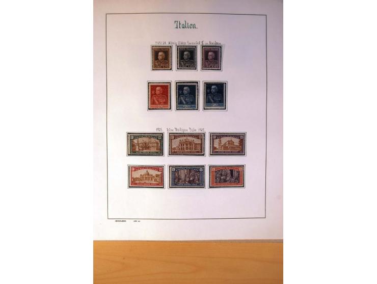 1861/1975, gestempelte, ungebrauchte und postfrische Sammlung mit vielen besseren Werten, dabei Mi.-Nr. 7, 153-56, 373-84, 38