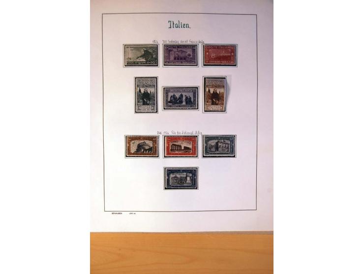 1861/1975, gestempelte, ungebrauchte und postfrische Sammlung mit vielen besseren Werten, dabei Mi.-Nr. 7, 153-56, 373-84, 38