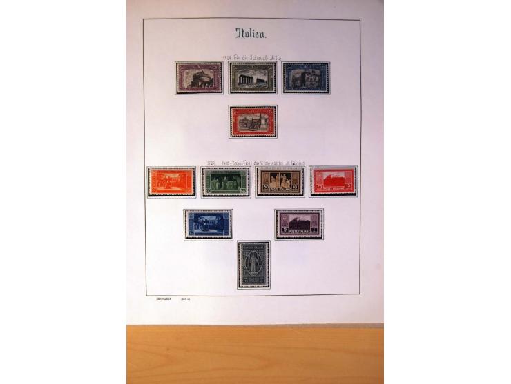 1861/1975, gestempelte, ungebrauchte und postfrische Sammlung mit vielen besseren Werten, dabei Mi.-Nr. 7, 153-56, 373-84, 38