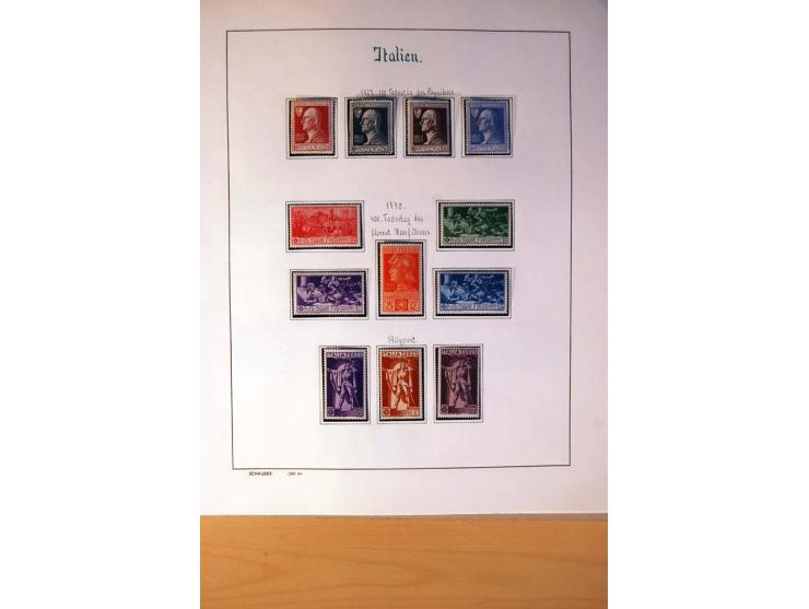 1861/1975, gestempelte, ungebrauchte und postfrische Sammlung mit vielen besseren Werten, dabei Mi.-Nr. 7, 153-56, 373-84, 38