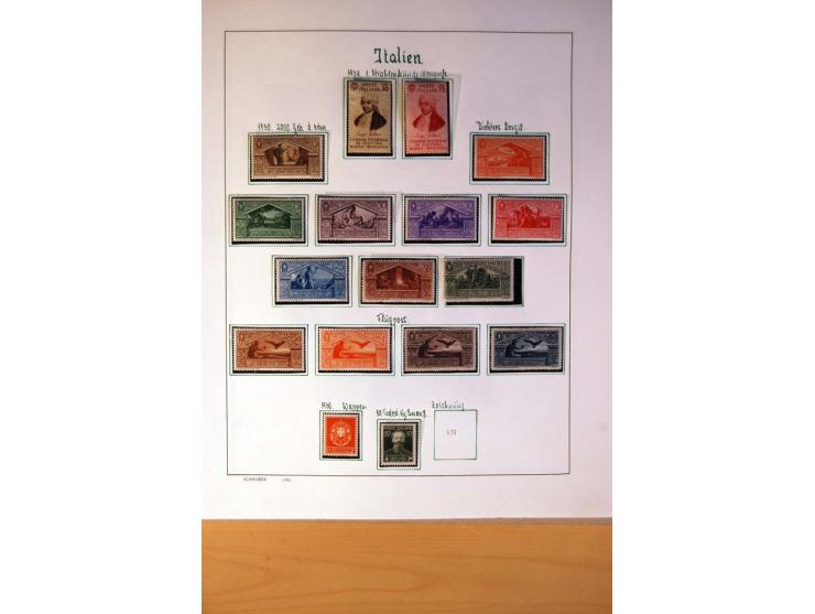1861/1975, gestempelte, ungebrauchte und postfrische Sammlung mit vielen besseren Werten, dabei Mi.-Nr. 7, 153-56, 373-84, 38