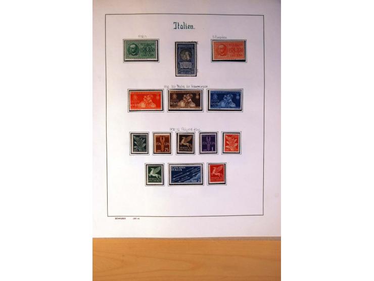 1861/1975, gestempelte, ungebrauchte und postfrische Sammlung mit vielen besseren Werten, dabei Mi.-Nr. 7, 153-56, 373-84, 38