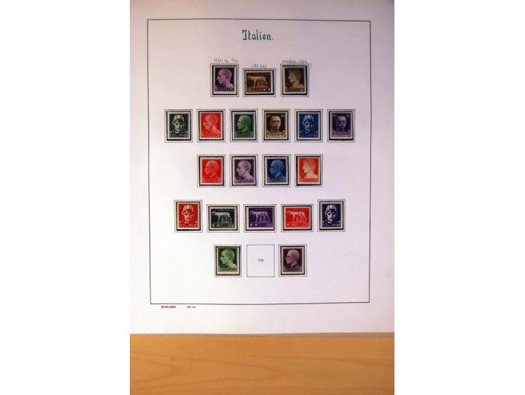 1861/1975, gestempelte, ungebrauchte und postfrische Sammlung mit vielen besseren Werten, dabei Mi.-Nr. 7, 153-56, 373-84, 38