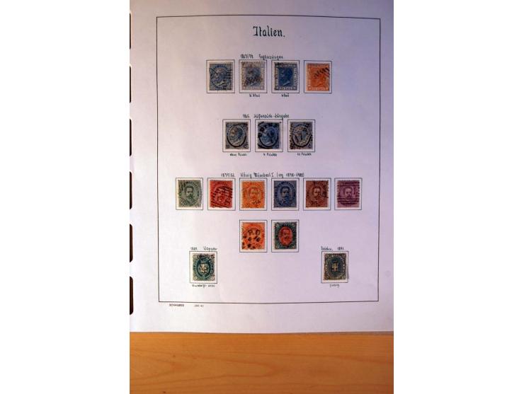 1861/1975, gestempelte, ungebrauchte und postfrische Sammlung mit vielen besseren Werten, dabei Mi.-Nr. 7, 153-56, 373-84, 38