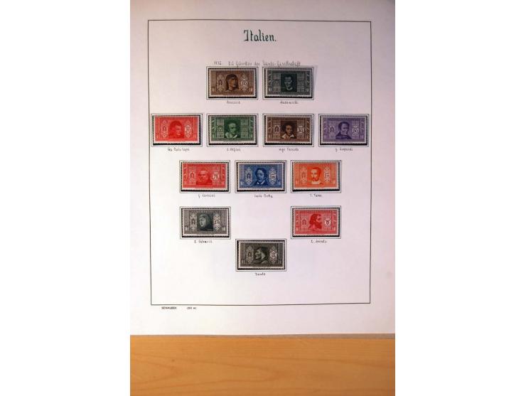 1861/1975, gestempelte, ungebrauchte und postfrische Sammlung mit vielen besseren Werten, dabei Mi.-Nr. 7, 153-56, 373-84, 38