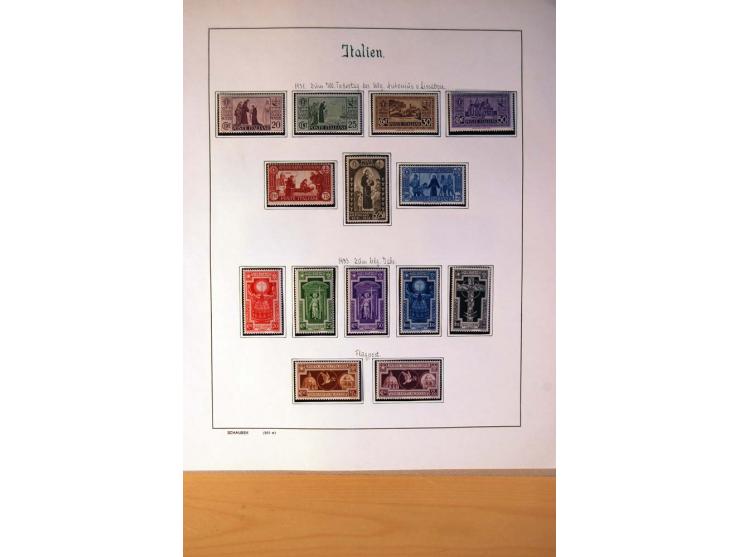 1861/1975, gestempelte, ungebrauchte und postfrische Sammlung mit vielen besseren Werten, dabei Mi.-Nr. 7, 153-56, 373-84, 38