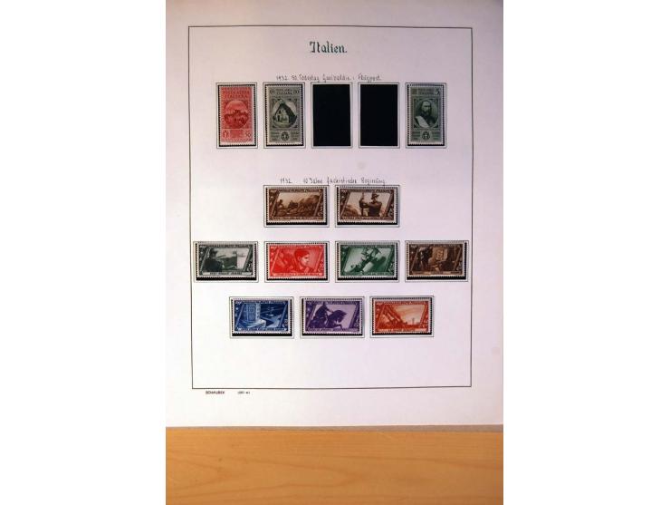 1861/1975, gestempelte, ungebrauchte und postfrische Sammlung mit vielen besseren Werten, dabei Mi.-Nr. 7, 153-56, 373-84, 38