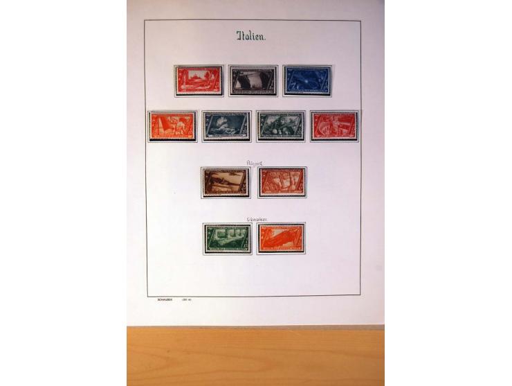 1861/1975, gestempelte, ungebrauchte und postfrische Sammlung mit vielen besseren Werten, dabei Mi.-Nr. 7, 153-56, 373-84, 38