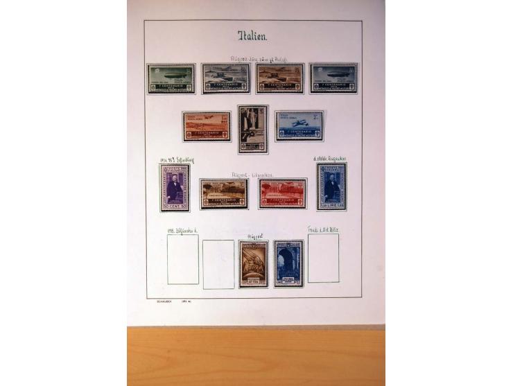 1861/1975, gestempelte, ungebrauchte und postfrische Sammlung mit vielen besseren Werten, dabei Mi.-Nr. 7, 153-56, 373-84, 38