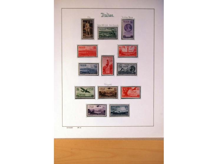 1861/1975, gestempelte, ungebrauchte und postfrische Sammlung mit vielen besseren Werten, dabei Mi.-Nr. 7, 153-56, 373-84, 38