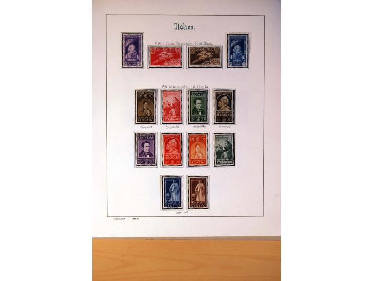 1861/1975, gestempelte, ungebrauchte und postfrische Sammlung mit vielen besseren Werten, dabei Mi.-Nr. 7, 153-56, 373-84, 38