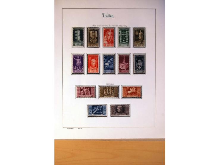 1861/1975, gestempelte, ungebrauchte und postfrische Sammlung mit vielen besseren Werten, dabei Mi.-Nr. 7, 153-56, 373-84, 38