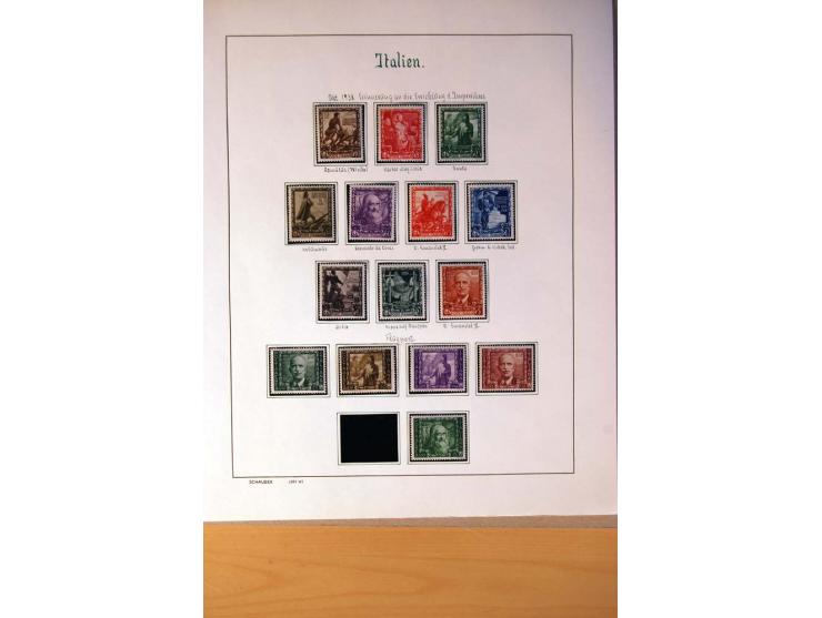 1861/1975, gestempelte, ungebrauchte und postfrische Sammlung mit vielen besseren Werten, dabei Mi.-Nr. 7, 153-56, 373-84, 38