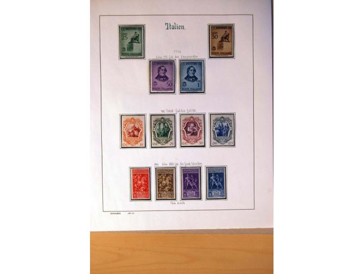 1861/1975, gestempelte, ungebrauchte und postfrische Sammlung mit vielen besseren Werten, dabei Mi.-Nr. 7, 153-56, 373-84, 38