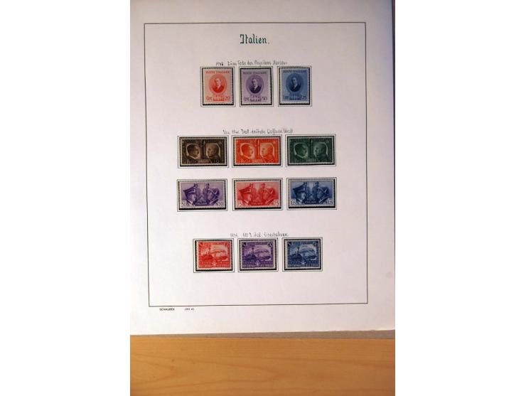 1861/1975, gestempelte, ungebrauchte und postfrische Sammlung mit vielen besseren Werten, dabei Mi.-Nr. 7, 153-56, 373-84, 38