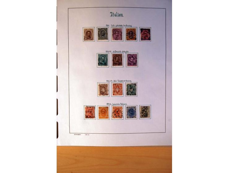 1861/1975, gestempelte, ungebrauchte und postfrische Sammlung mit vielen besseren Werten, dabei Mi.-Nr. 7, 153-56, 373-84, 38