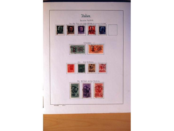 1861/1975, gestempelte, ungebrauchte und postfrische Sammlung mit vielen besseren Werten, dabei Mi.-Nr. 7, 153-56, 373-84, 38