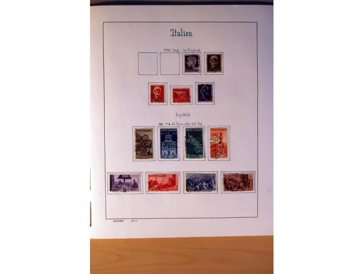 1861/1975, gestempelte, ungebrauchte und postfrische Sammlung mit vielen besseren Werten, dabei Mi.-Nr. 7, 153-56, 373-84, 38