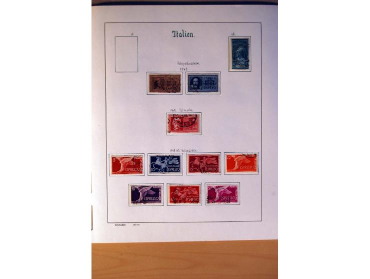 1861/1975, gestempelte, ungebrauchte und postfrische Sammlung mit vielen besseren Werten, dabei Mi.-Nr. 7, 153-56, 373-84, 38