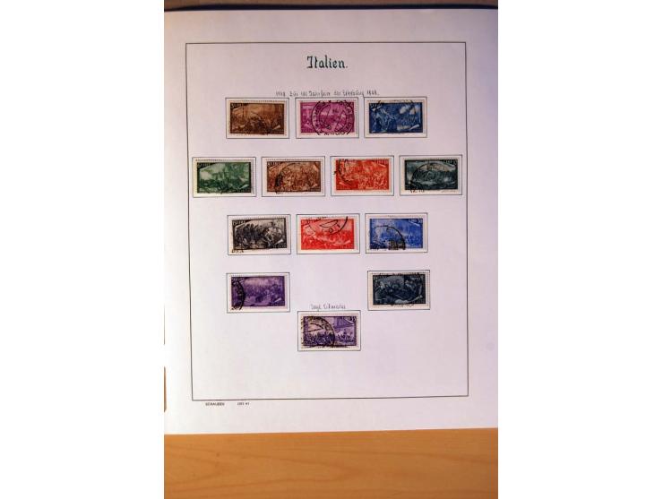 1861/1975, gestempelte, ungebrauchte und postfrische Sammlung mit vielen besseren Werten, dabei Mi.-Nr. 7, 153-56, 373-84, 38