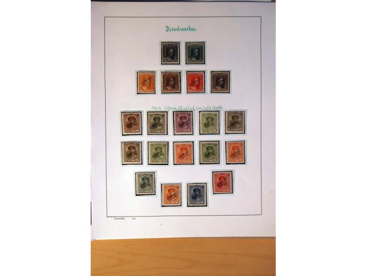 1852/1972, gestempelte und ungebrauchte/postfrische Sammlung mit vielen besseren Werten, dabei Mi.-Nr. 7-8, 10-11, 12-15, 56 