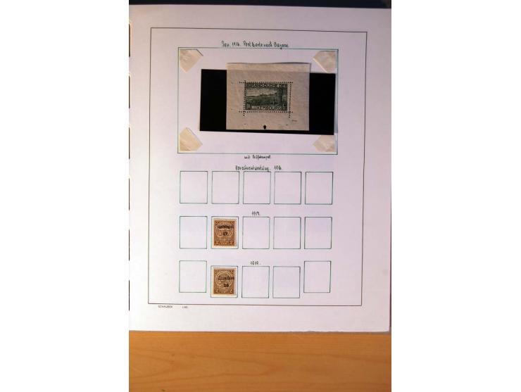 1852/1972, gestempelte und ungebrauchte/postfrische Sammlung mit vielen besseren Werten, dabei Mi.-Nr. 7-8, 10-11, 12-15, 56 