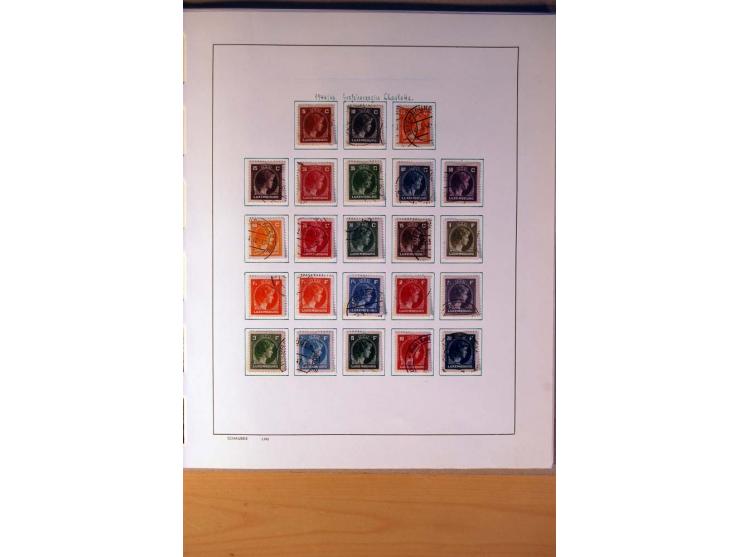 1852/1972, gestempelte und ungebrauchte/postfrische Sammlung mit vielen besseren Werten, dabei Mi.-Nr. 7-8, 10-11, 12-15, 56 