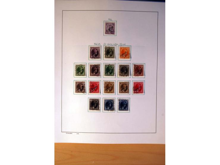1852/1972, gestempelte und ungebrauchte/postfrische Sammlung mit vielen besseren Werten, dabei Mi.-Nr. 7-8, 10-11, 12-15, 56 