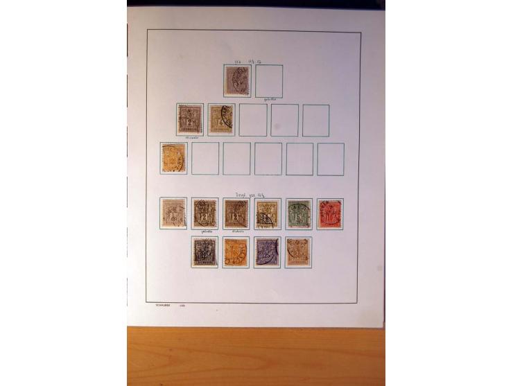 1852/1972, gestempelte und ungebrauchte/postfrische Sammlung mit vielen besseren Werten, dabei Mi.-Nr. 7-8, 10-11, 12-15, 56 