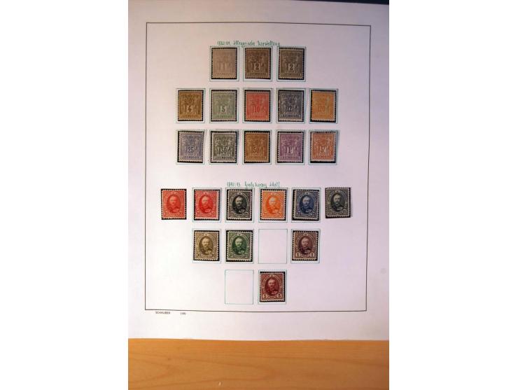 1852/1972, gestempelte und ungebrauchte/postfrische Sammlung mit vielen besseren Werten, dabei Mi.-Nr. 7-8, 10-11, 12-15, 56 