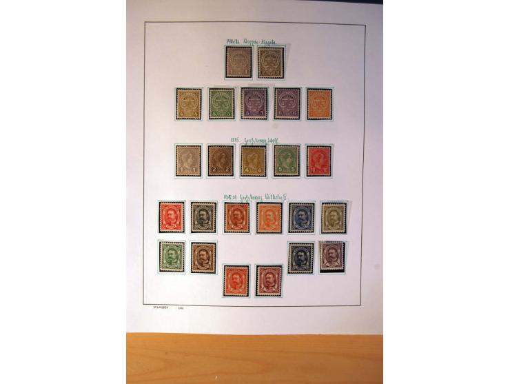 1852/1972, gestempelte und ungebrauchte/postfrische Sammlung mit vielen besseren Werten, dabei Mi.-Nr. 7-8, 10-11, 12-15, 56 