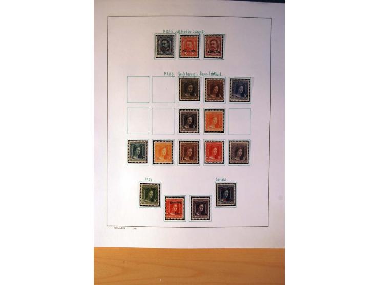 1852/1972, gestempelte und ungebrauchte/postfrische Sammlung mit vielen besseren Werten, dabei Mi.-Nr. 7-8, 10-11, 12-15, 56 