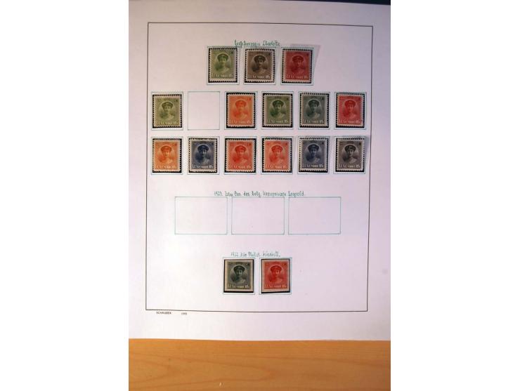 1852/1972, gestempelte und ungebrauchte/postfrische Sammlung mit vielen besseren Werten, dabei Mi.-Nr. 7-8, 10-11, 12-15, 56 