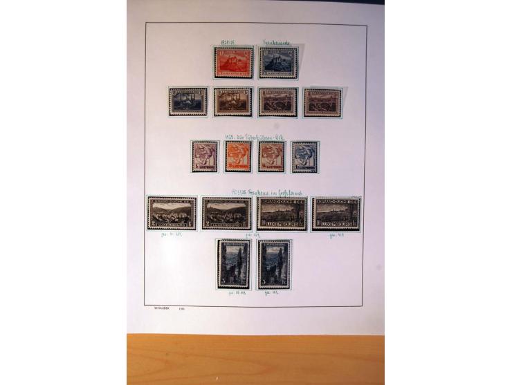 1852/1972, gestempelte und ungebrauchte/postfrische Sammlung mit vielen besseren Werten, dabei Mi.-Nr. 7-8, 10-11, 12-15, 56 