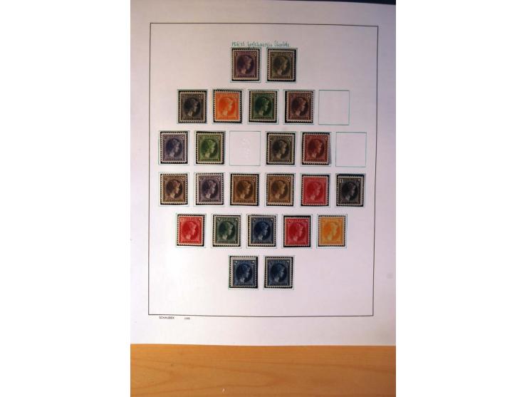 1852/1972, gestempelte und ungebrauchte/postfrische Sammlung mit vielen besseren Werten, dabei Mi.-Nr. 7-8, 10-11, 12-15, 56 