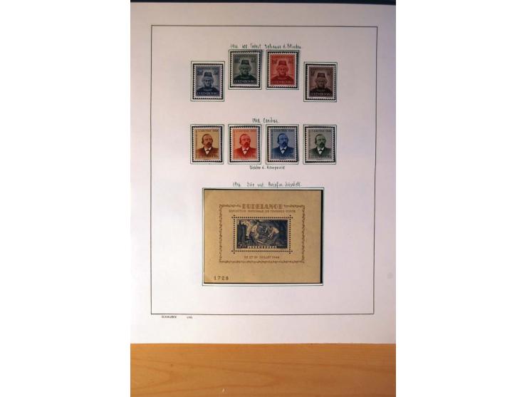 1852/1972, gestempelte und ungebrauchte/postfrische Sammlung mit vielen besseren Werten, dabei Mi.-Nr. 7-8, 10-11, 12-15, 56 