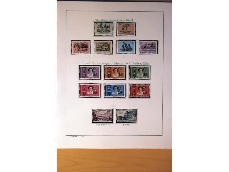 1852/1972, gestempelte und ungebrauchte/postfrische Sammlung mit vielen besseren Werten, dabei Mi.-Nr. 7-8, 10-11, 12-15, 56 