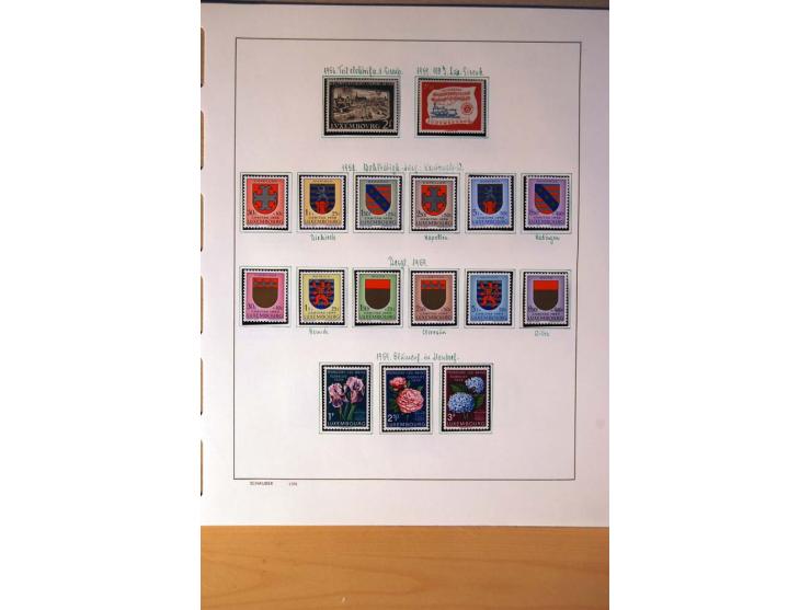 1852/1972, gestempelte und ungebrauchte/postfrische Sammlung mit vielen besseren Werten, dabei Mi.-Nr. 7-8, 10-11, 12-15, 56 