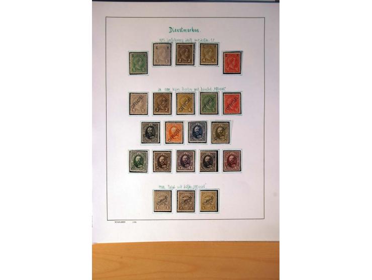 1852/1972, gestempelte und ungebrauchte/postfrische Sammlung mit vielen besseren Werten, dabei Mi.-Nr. 7-8, 10-11, 12-15, 56 