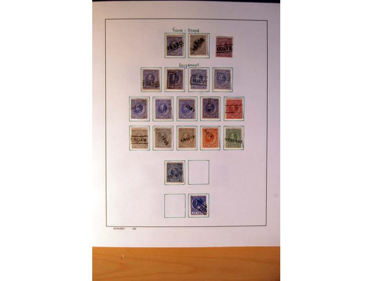 1852/1977, vorwiegend gestempelte Sammlung mit vielen besseren Werten, dabei Mi.-Nr. 1-3, 4-6, 7-12, 66, 81-92, 99,100 und 12
