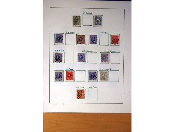 1852/1977, vorwiegend gestempelte Sammlung mit vielen besseren Werten, dabei Mi.-Nr. 1-3, 4-6, 7-12, 66, 81-92, 99,100 und 12